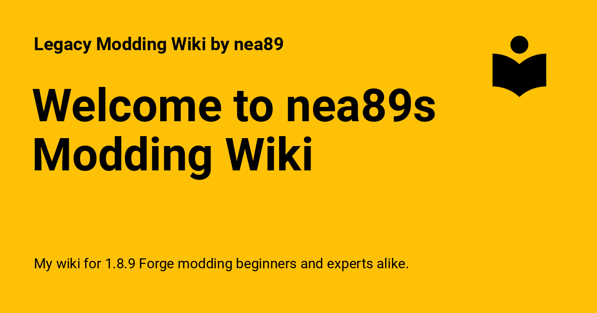 Legacy modding wiki by nea89